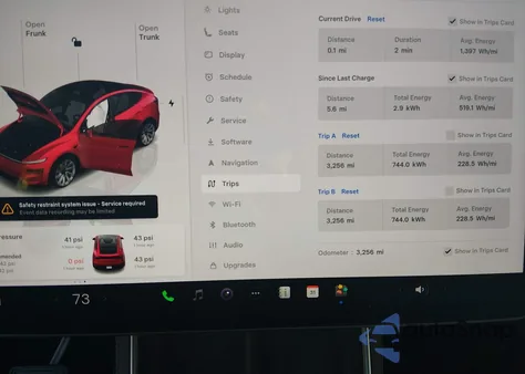 2026 Tesla Model Y Long Range Launch Series/Premium All-Wheel Drive from USA, damaged, VIN 7SAYGDEE8TA485083